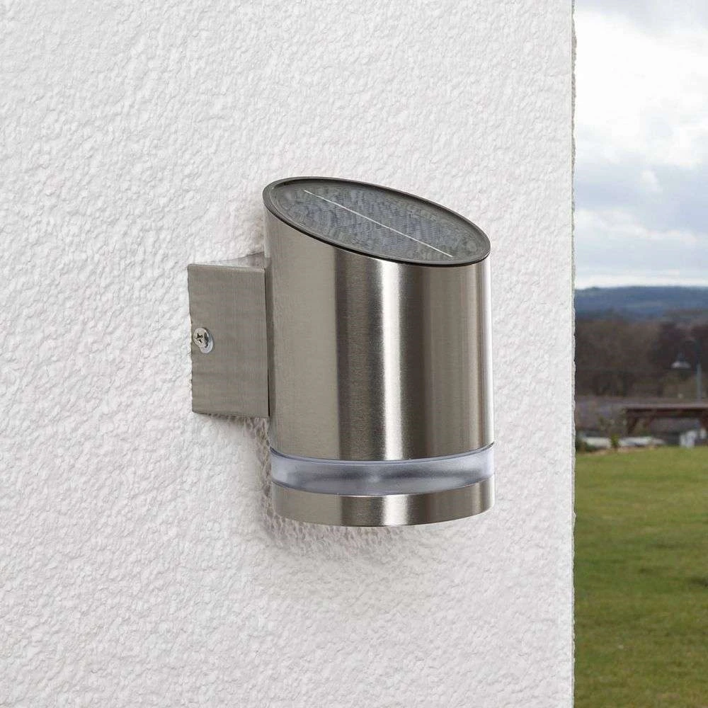 Stainless steel solar wall lights hotsell