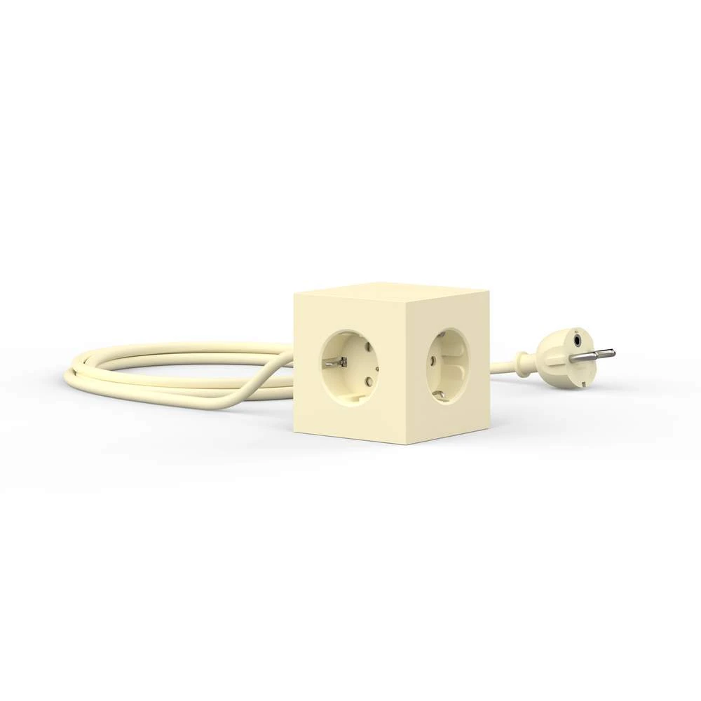 Square 1 USB A & Magnet 1,8m Ice Yellow - Avolt - Buy online