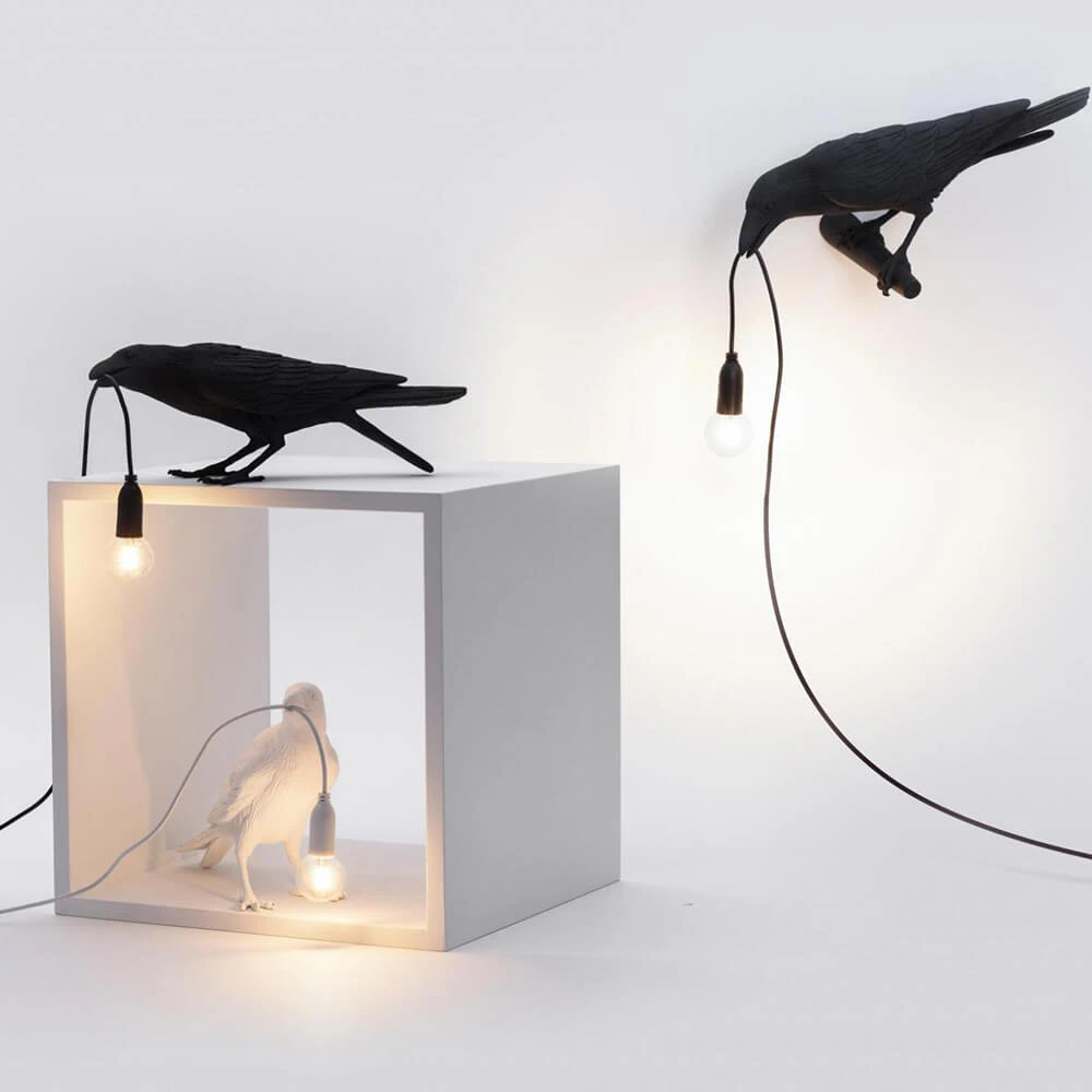 Inschrijven Beangstigend software Bird Lamp Waiting Table Lamp Outdoor White - Seletti - Buy online