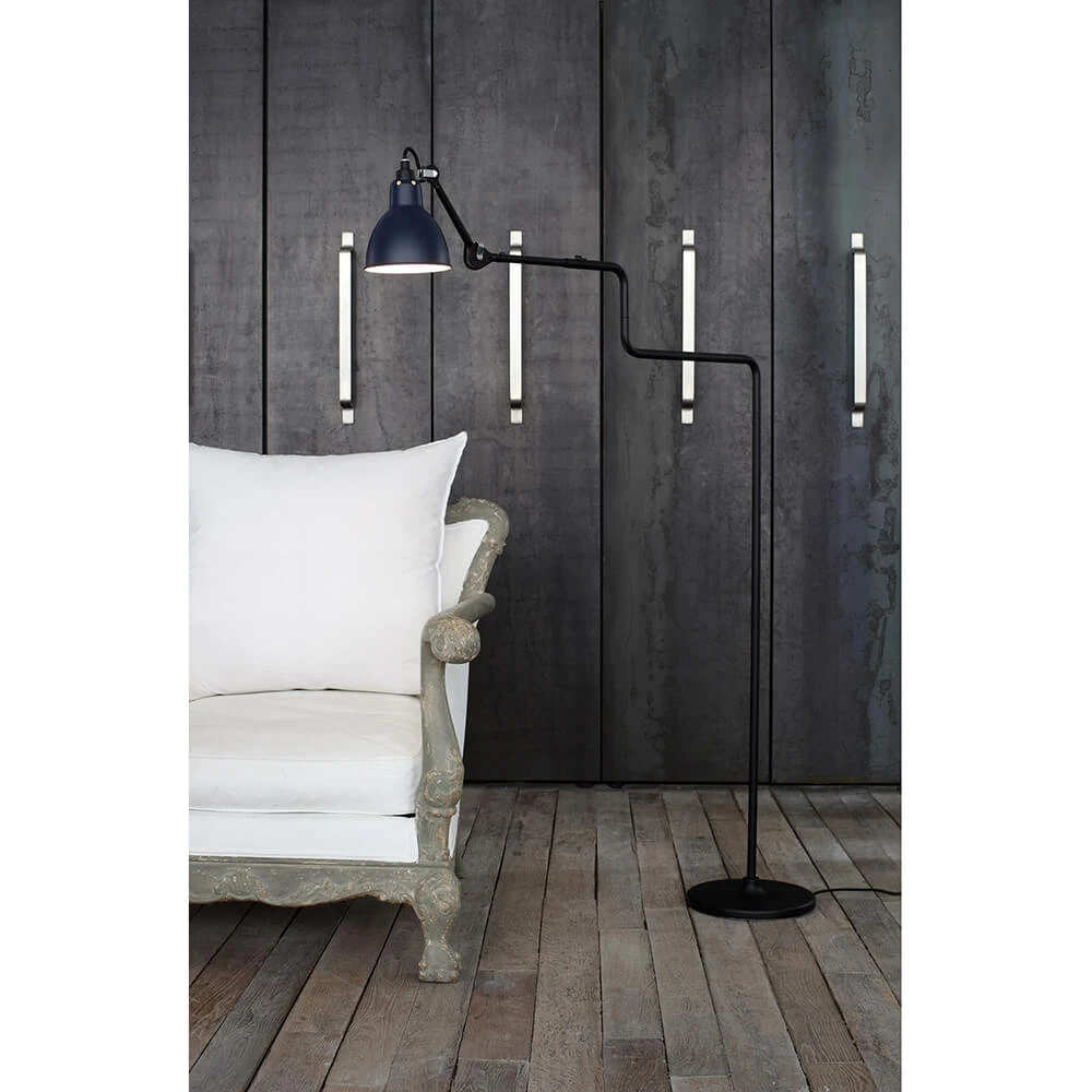 411 Floor Lamp Blue Lampe Gras