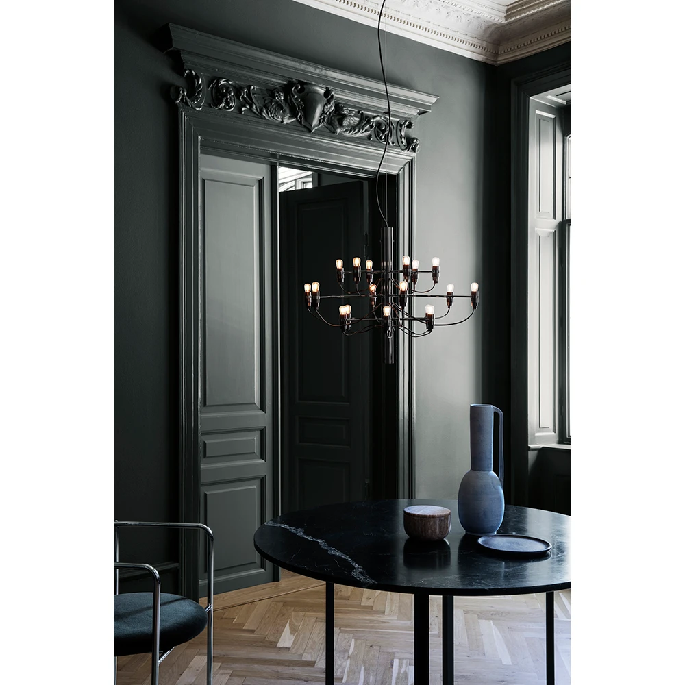 2097 18 LED Pendant Black Flos