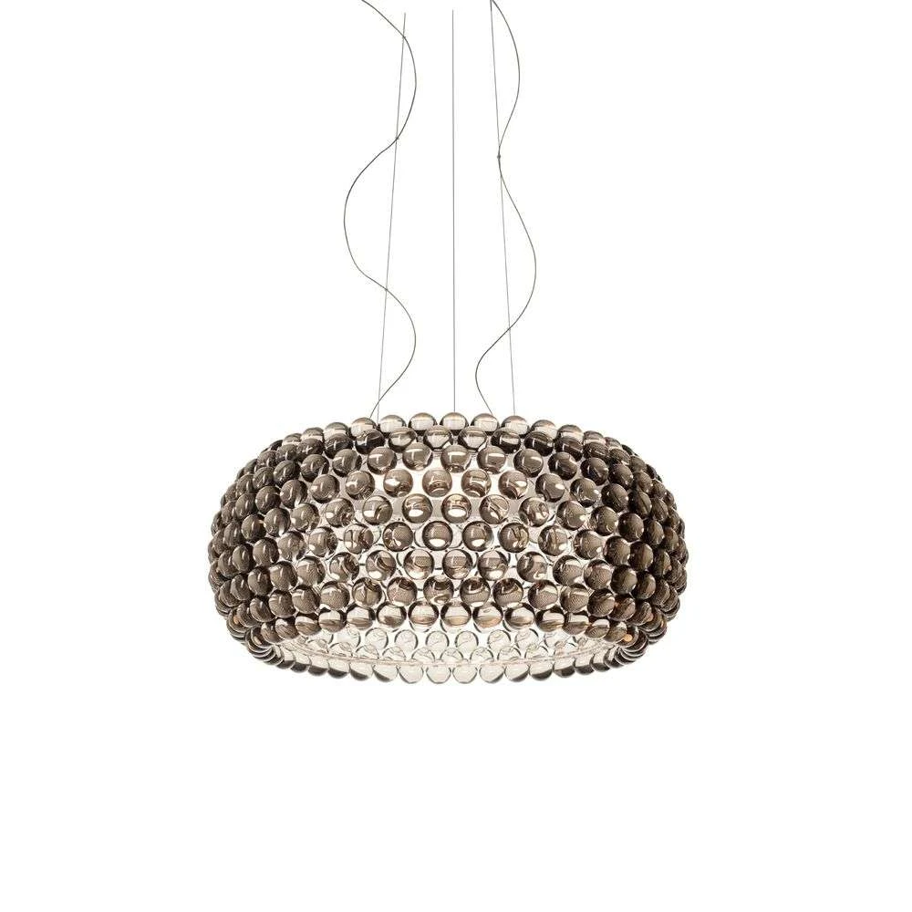 Caboche Plus LED Grande Pendant Dimmable 3 2m Grey Foscarini