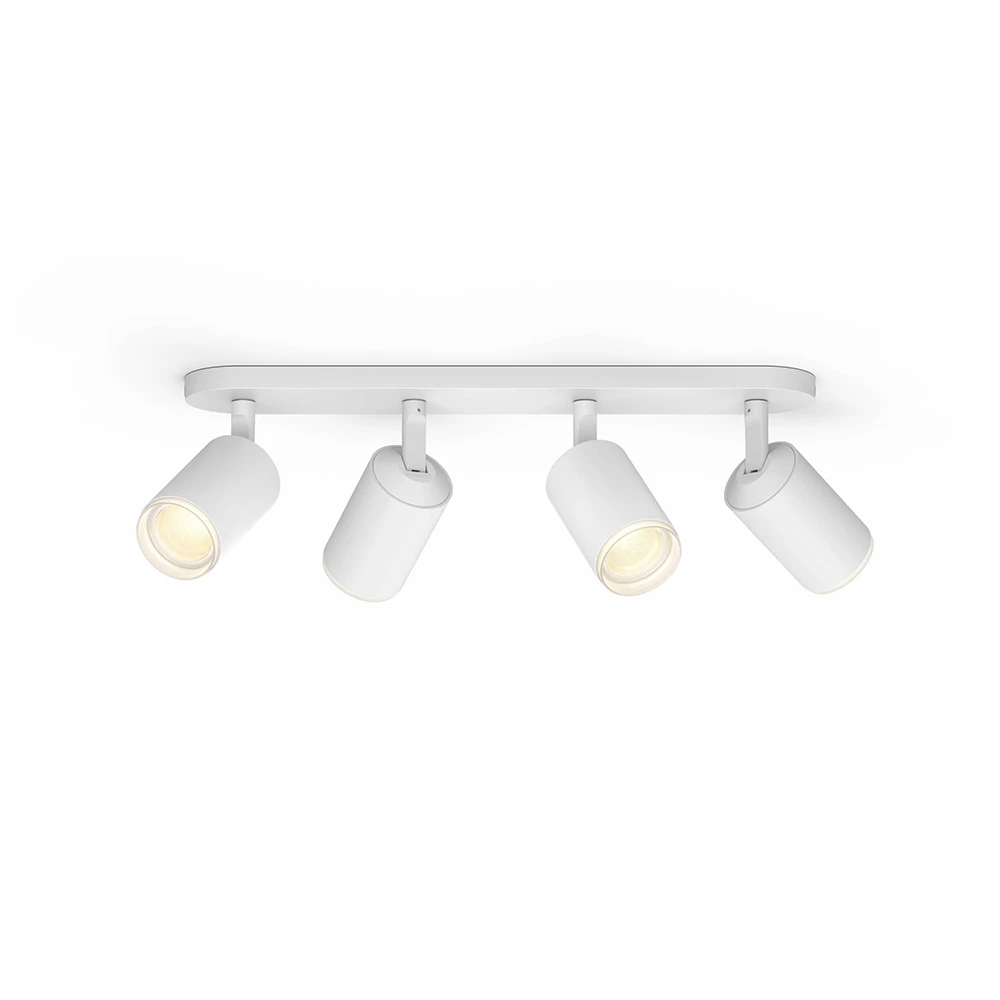 Fugato Spot 4 Ceiling Lamp Bluetooth White Color Amb. White Philips Hue
