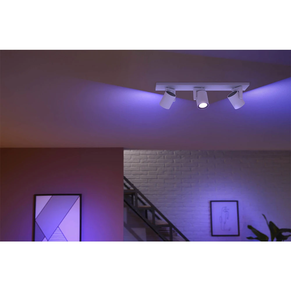 Argenta Spot White 3 pcs. Bluetooth White Color Amb. Philips Hue