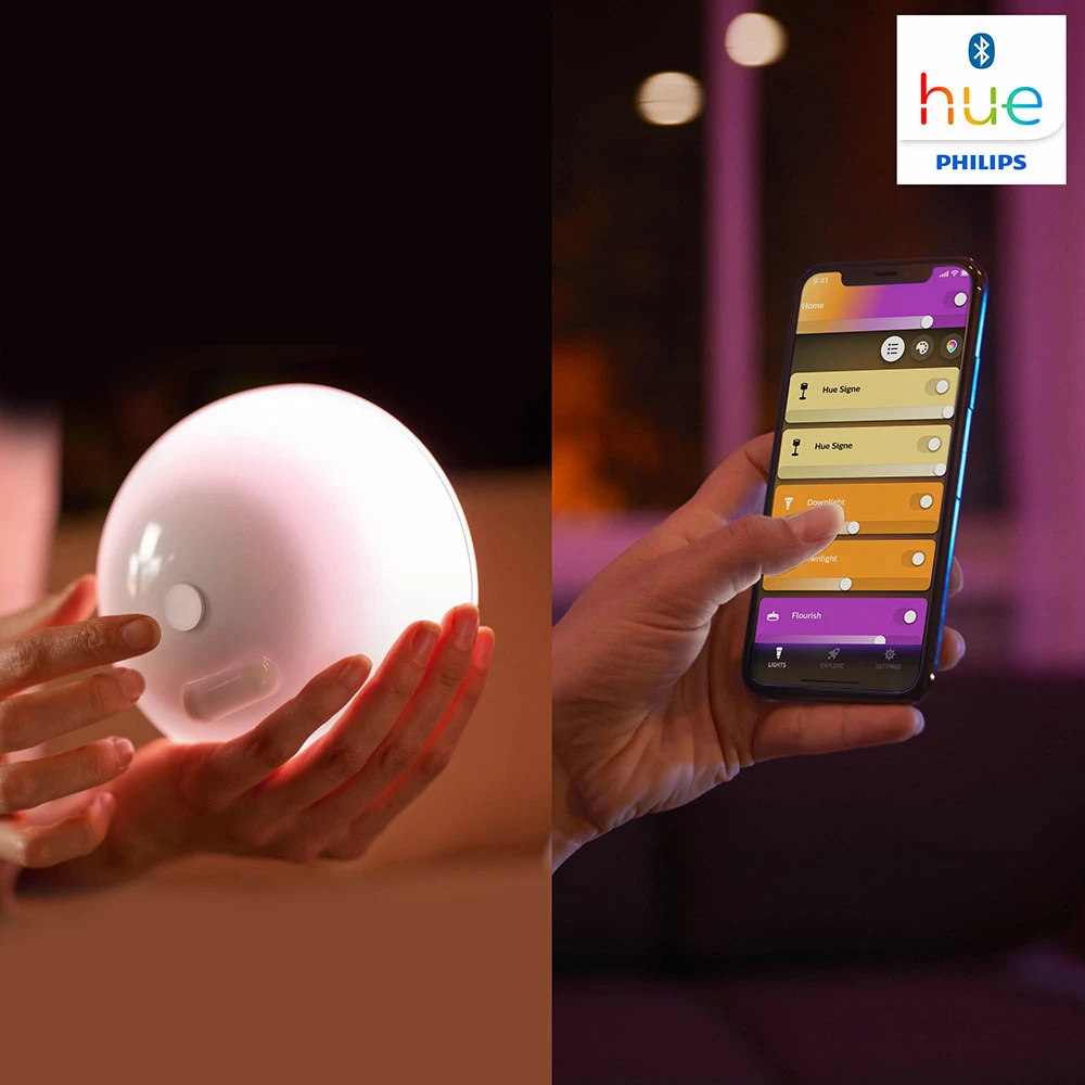 Color Go Table Lamp Bluetooth White/Color Amb. - Philips Hue - Buy online