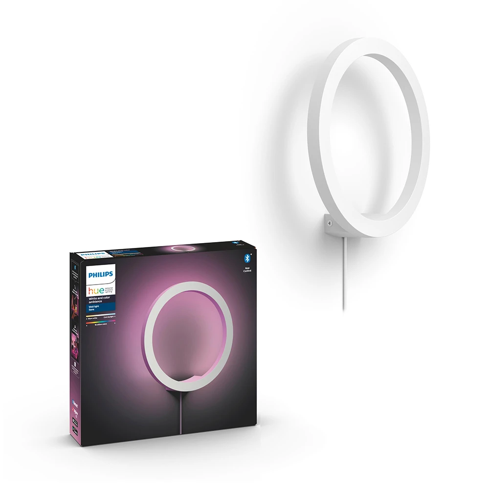 Sana Hue Wall Lamp White Bluetooth White/Color Amb. - - Buy online