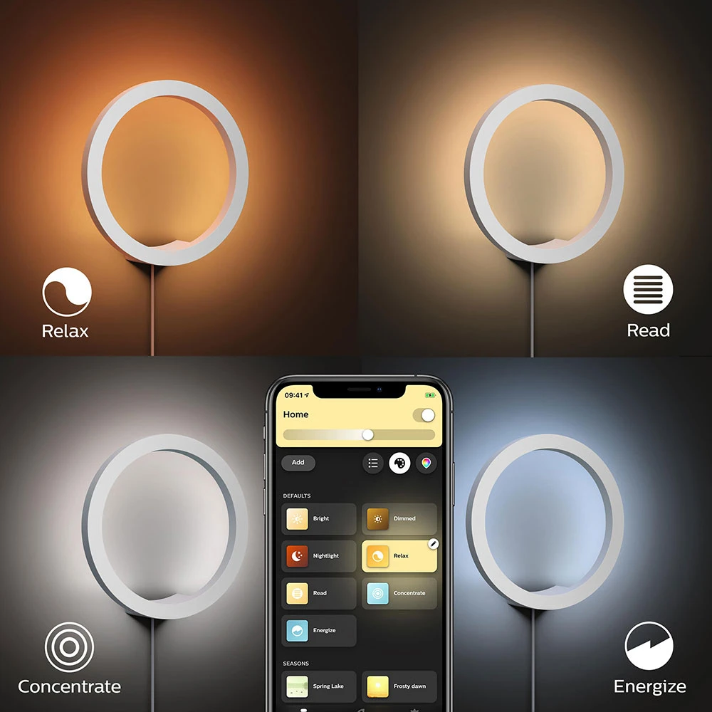 Sana Hue Wall Lamp White Bluetooth White/Color Amb. - - Buy online