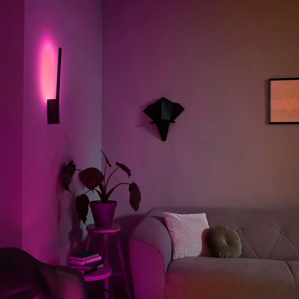 Liane Hue Wall Lamp Black Bluetooth White/Color Amb. - Philips Hue - Buy  online