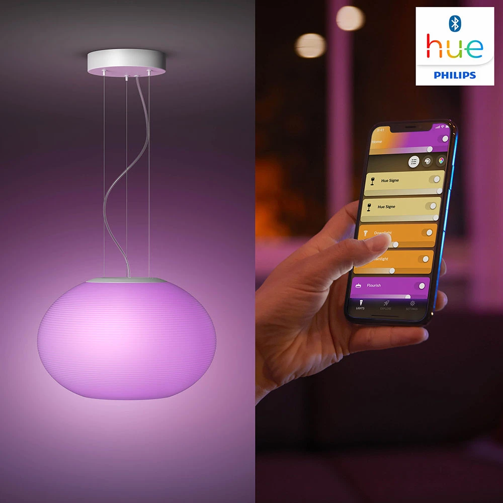 Philips Hue Flourish lampe à poser LED, RGBW