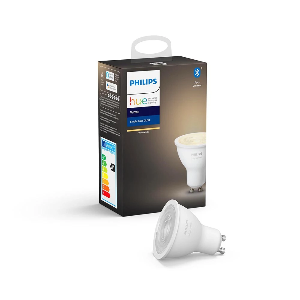 Philips Hue White 6W Bluetooth GU10 Bulb - Philips Hue