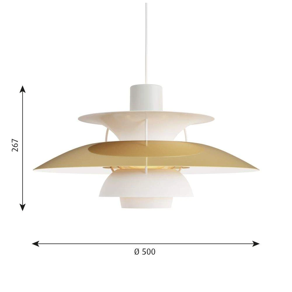 PH 5 Pendant Brass Louis Poulsen Buy online
