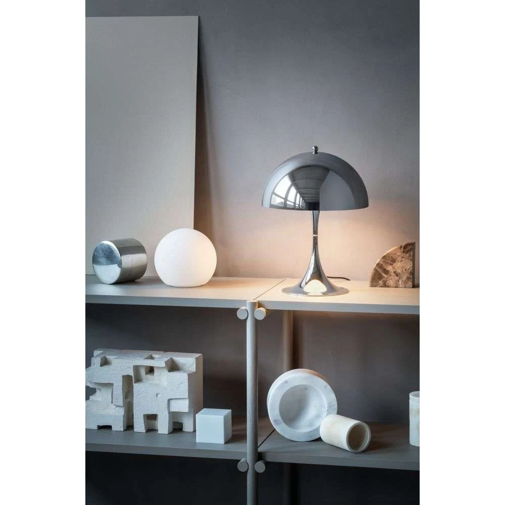 Syd sensor Blive opmærksom Panthella Table Lamp Lamp 250 Chrome - Louis Poulsen - Buy online