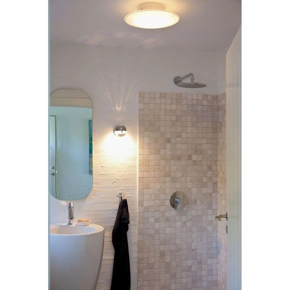 Louis Poulsen AJ Eklipta Small Wall / Ceiling Light, White, 5743908011