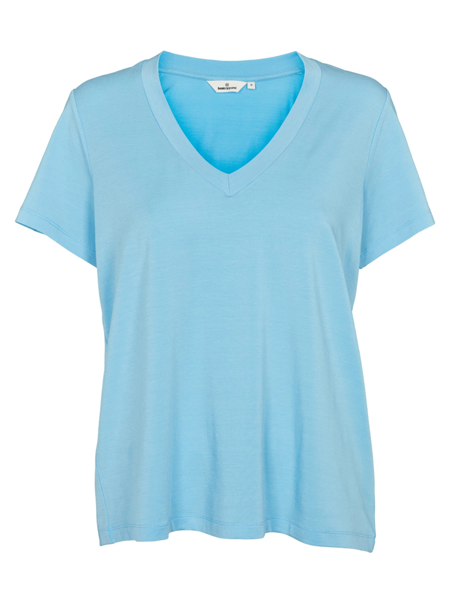 Basic Apparel Joline Vneck Tshirt Alaskan Blue
