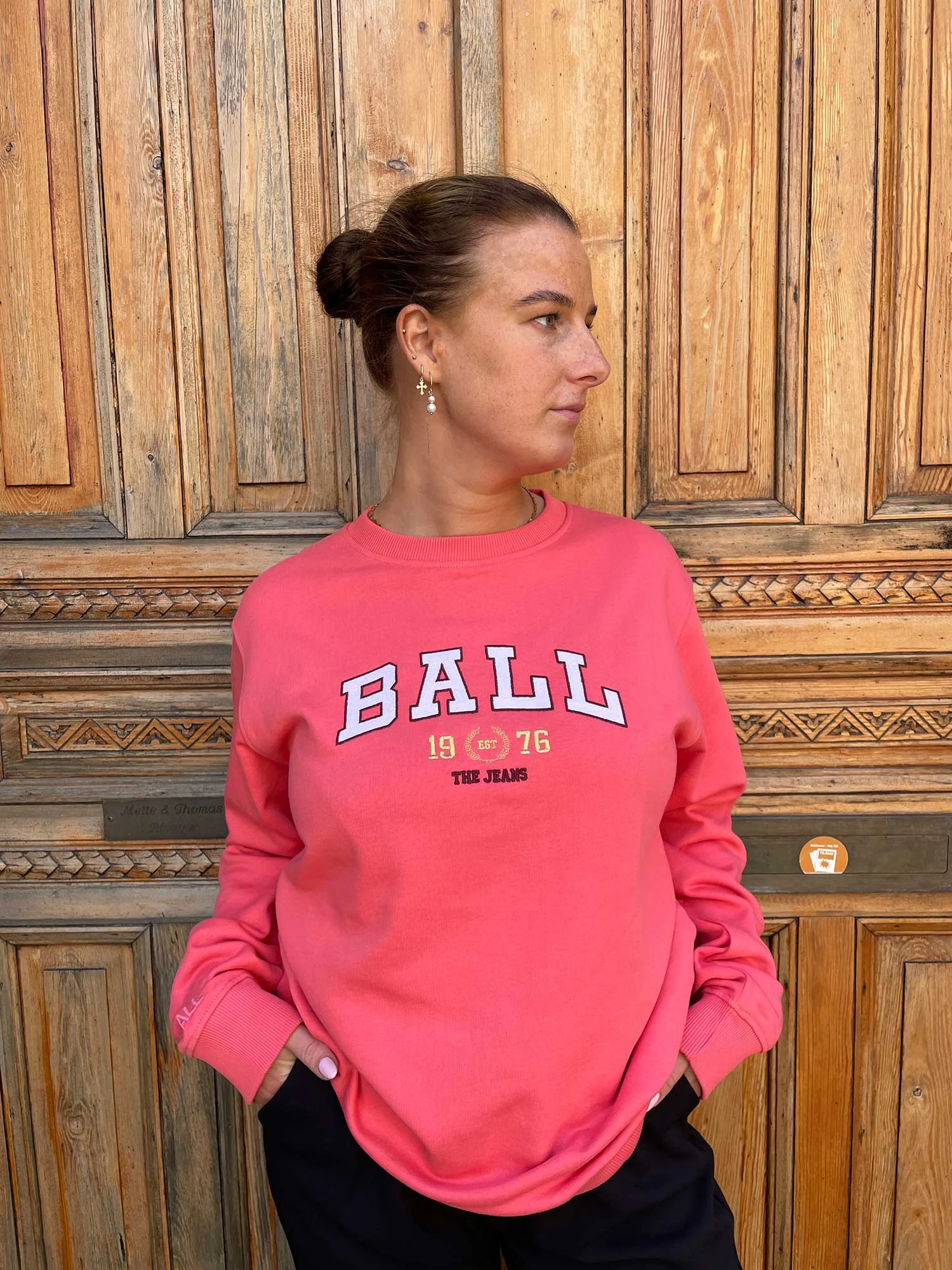 Ball L Taylor Sweatshirt i Rose Hip / Bestil i dag og fri fragt!