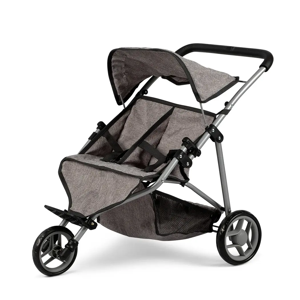 TWIN BUGGY, GREY