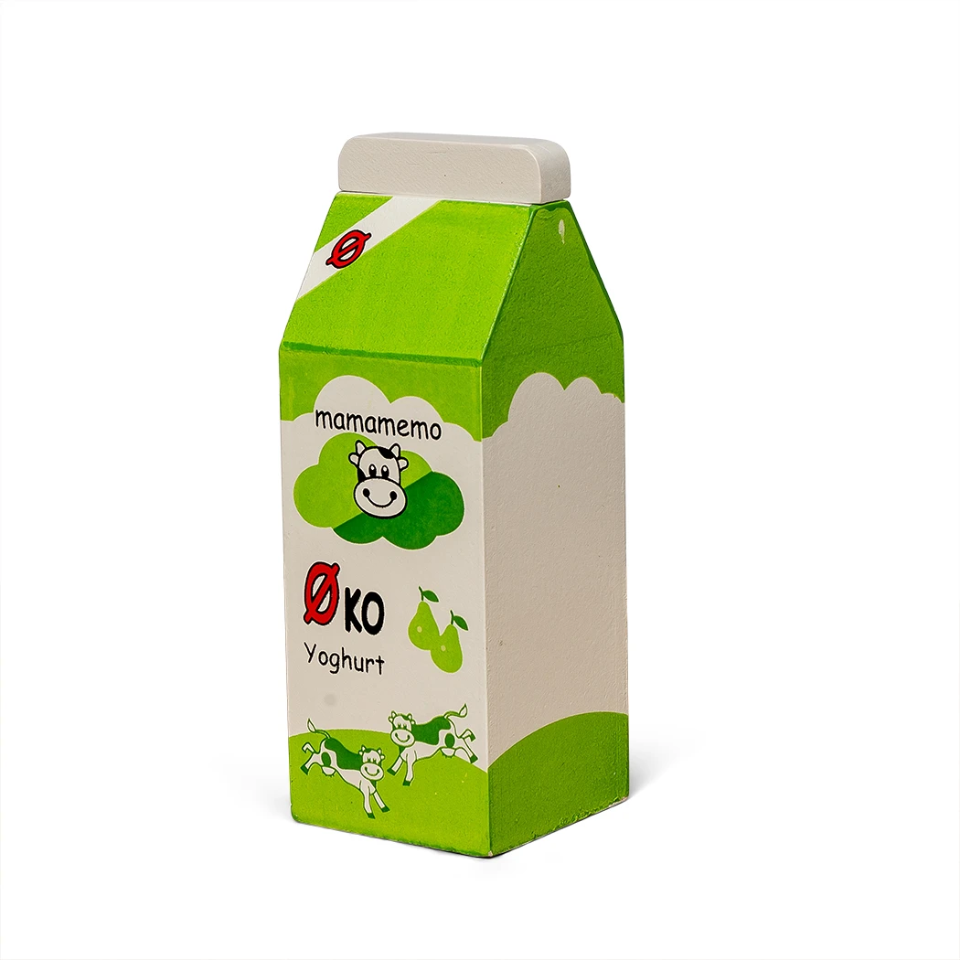 Organic yogurt pear