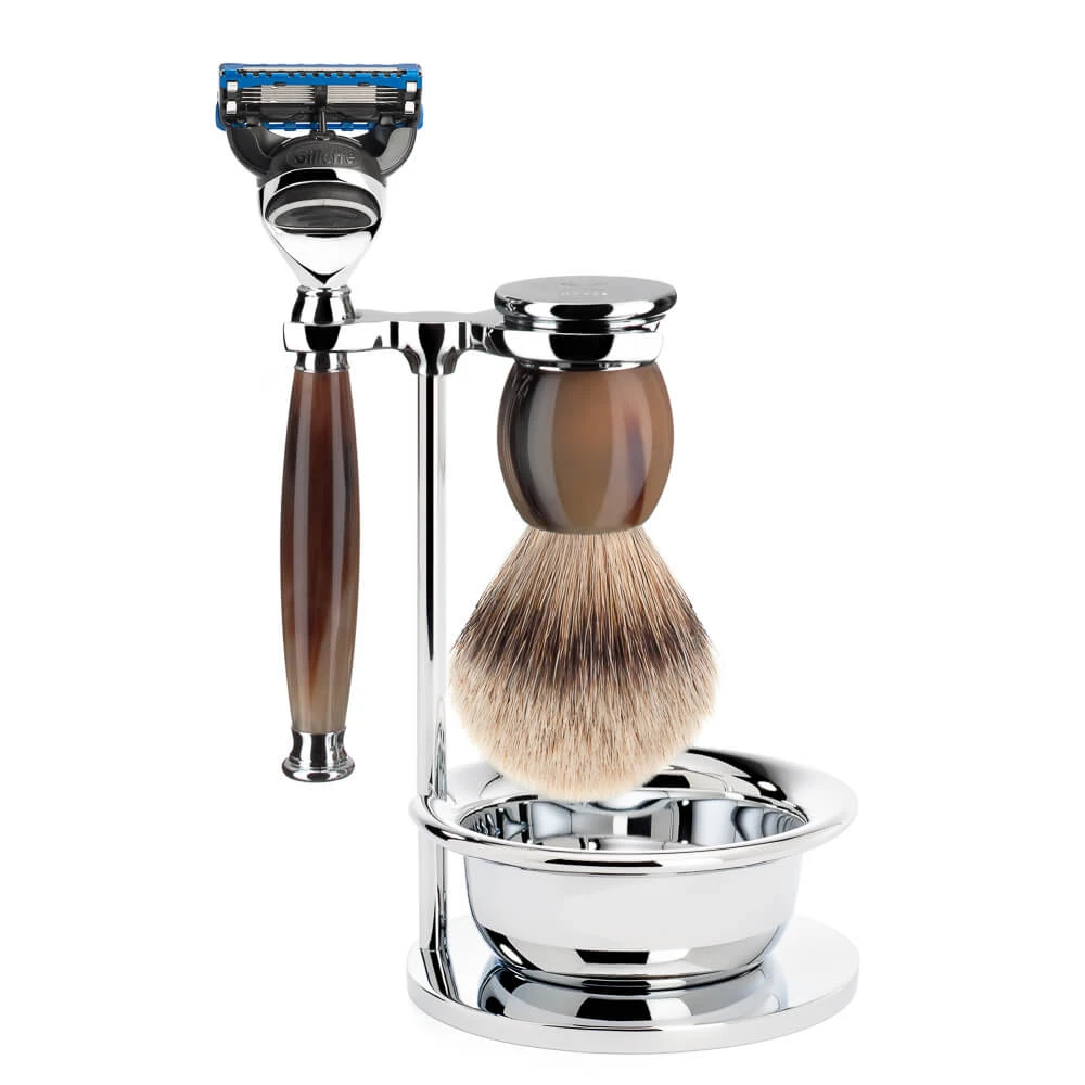 Lavet af Kort levetid hed Barbersæt til rigtige mænd. Køb et fra Mühle