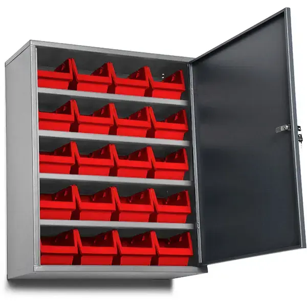 Akram Boxit Loader Værktøjsskab BoxIT 660x275x800mm, RAL7024 » Køb billigt på Grafical.dk