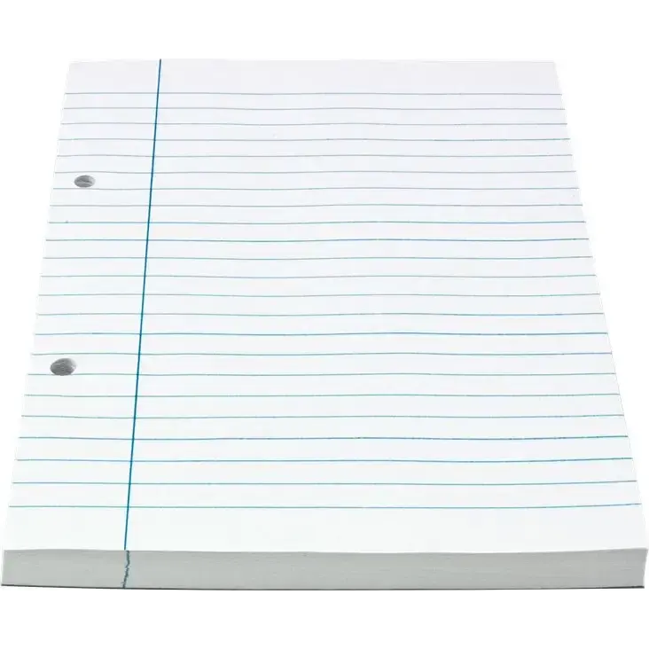 Notesblokke sidelimet A5 linieret Bantex 2H 100 ark 60g - Køb billigt ...