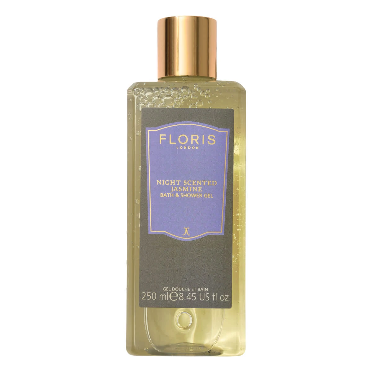 Floris Night Scented Jasmine Moisturising Bath Shower Gel 250 ml