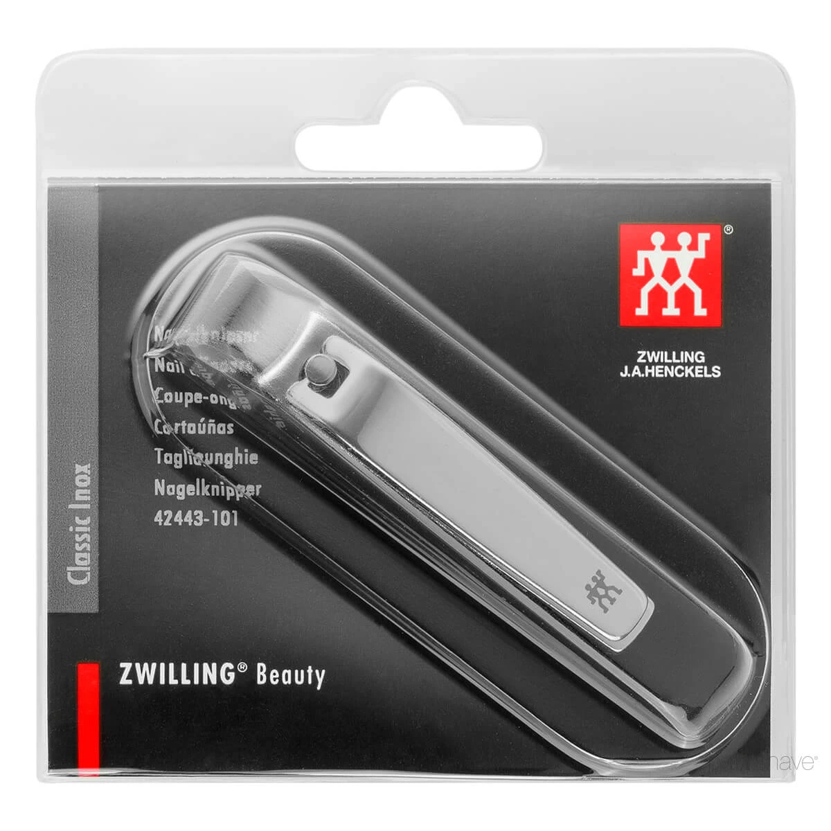  ZWILLING nail clipper for fingernails, High nail cutter made of  polished stainless steel for feet and hands, 60 mm : Electronics