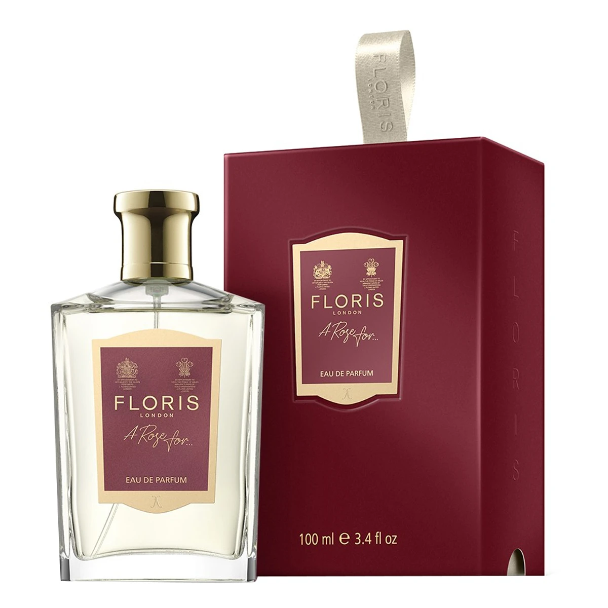 Eau de Parfum, 'A Rose For' in 100 ml. from Floris