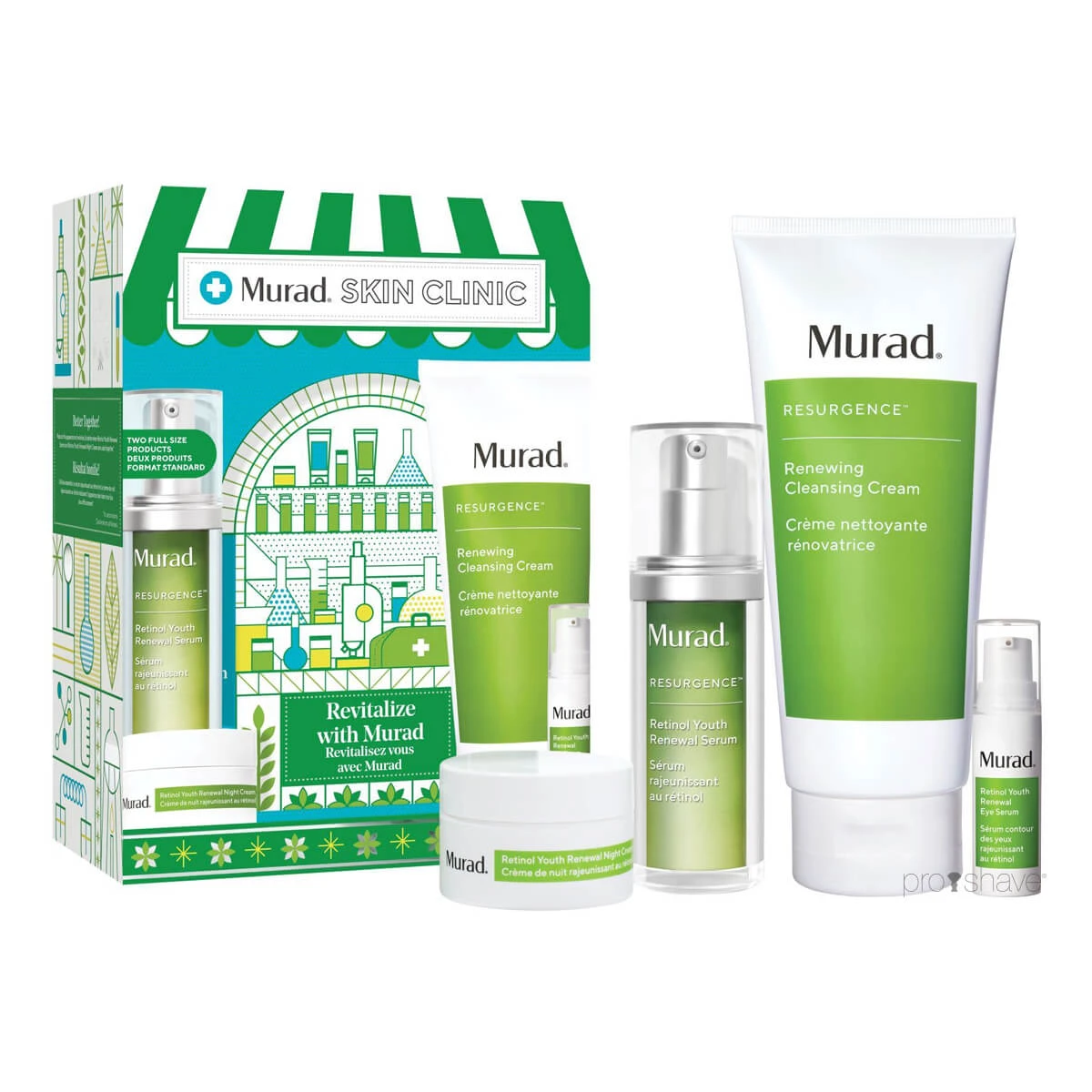 Gift set of 4 products in the Resurgence series from Murad
