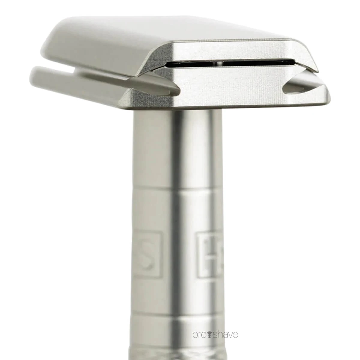 Safety Razor MEDIUM Aircraft Aluminium - Henson Shaving