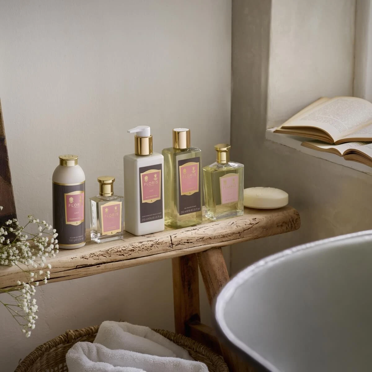 Eau de Toilette, 'Lily' in 50 ml. from Floris London