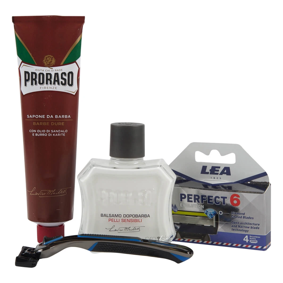 Proraso Best Aftershave Balm For Head Set Of Products For Shaving - Main Image