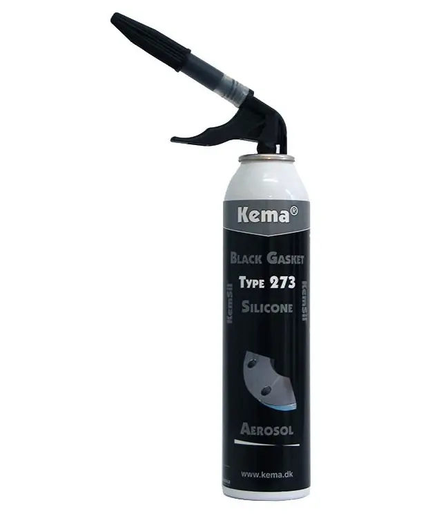 Kema Black Gasket Type 273 Silicone - flydende pakning