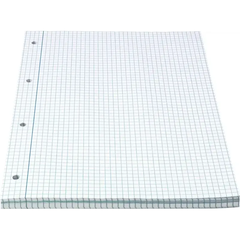 Notesblokke sidelimet A4 kvadreret Bantex 2H 100 ark 60g - Køb billigt ...
