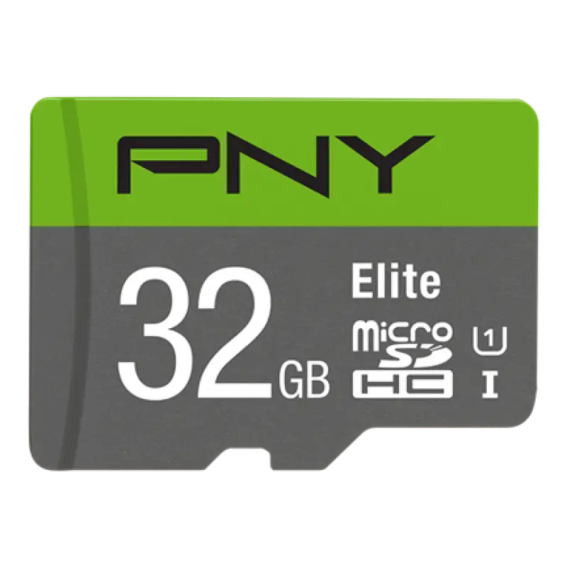 PNY Micro SDHC Karte 32GB Class 10 - 50MB/s Speicherkarte Mit Adapter