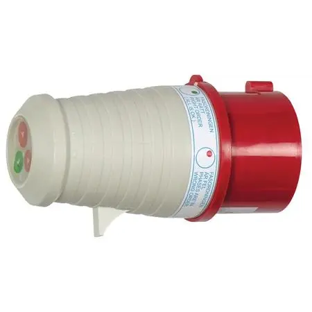 Fasefølgetester 16A CEE stikprop 100-400V AC