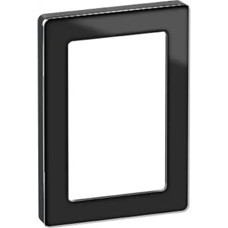 Ramme LK Fuga Pure 1,5 modul glas sort