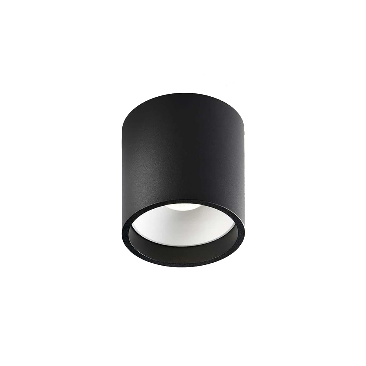 interview ulykke mynte Solo Round LED Ceiling Lamp 2700K Black/White - Light-Point - Buy online