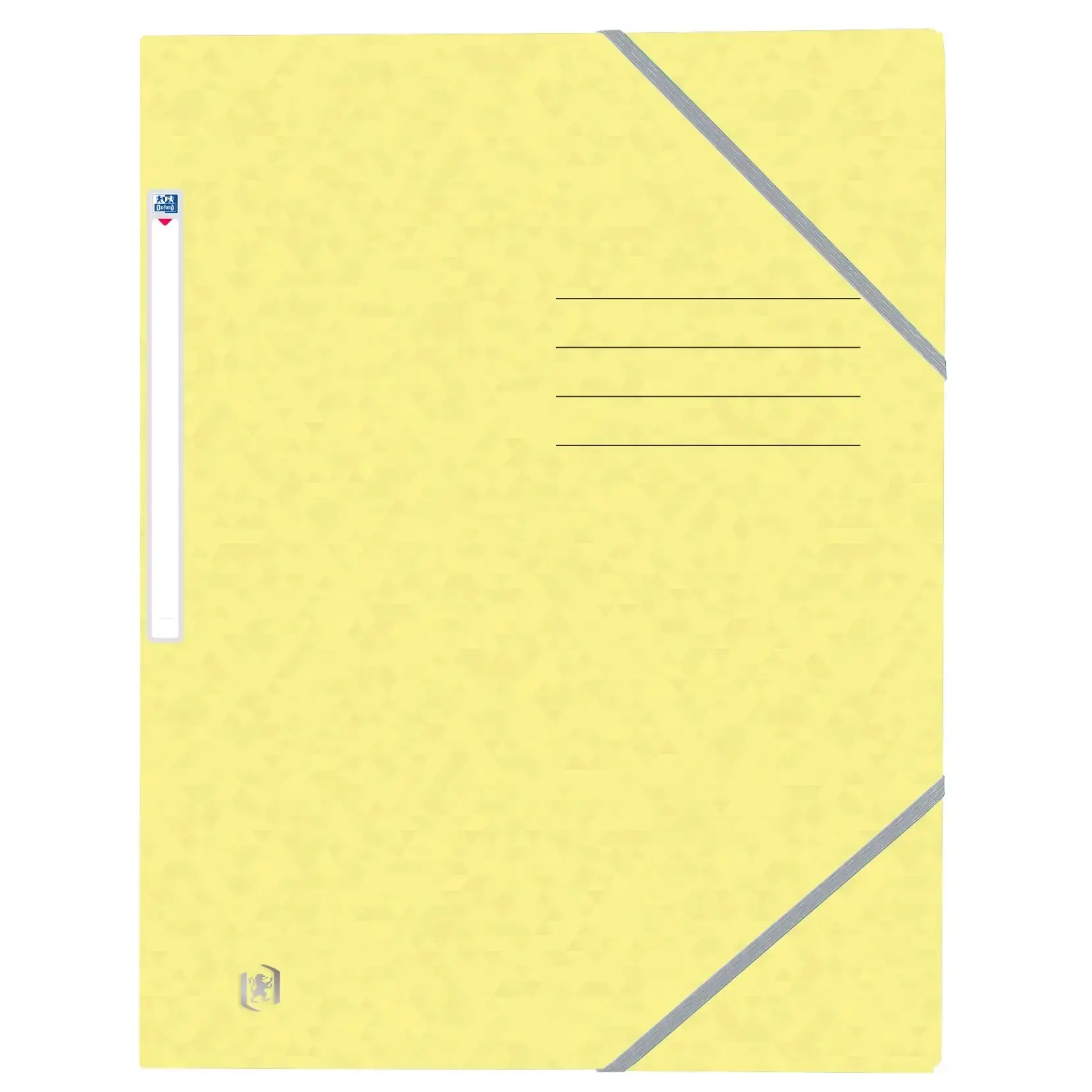 Samlemappe Oxford top file+ elasticated 3-flap folder a4 pastel gul ...