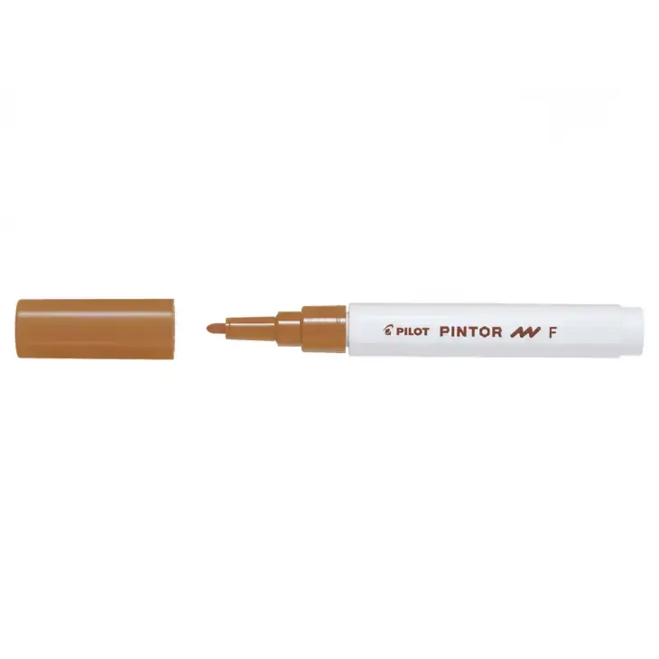 Tekstil tusch Pilot Pintor Fine 1,0 brun - Køb minimum 6 stk. - Køb ...