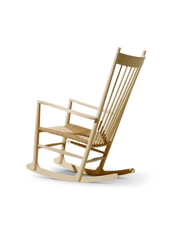 røgelse punktum Medicinsk Hans J. Wegner gyngestol | Køb Fredericia Furniture J16 her
