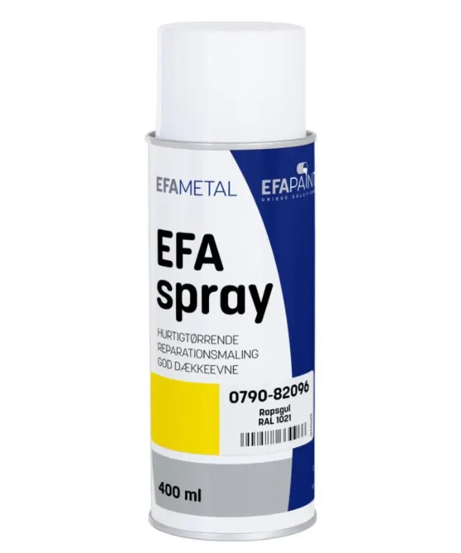 EFAspray Spraymaling Raps Gul 0,4L