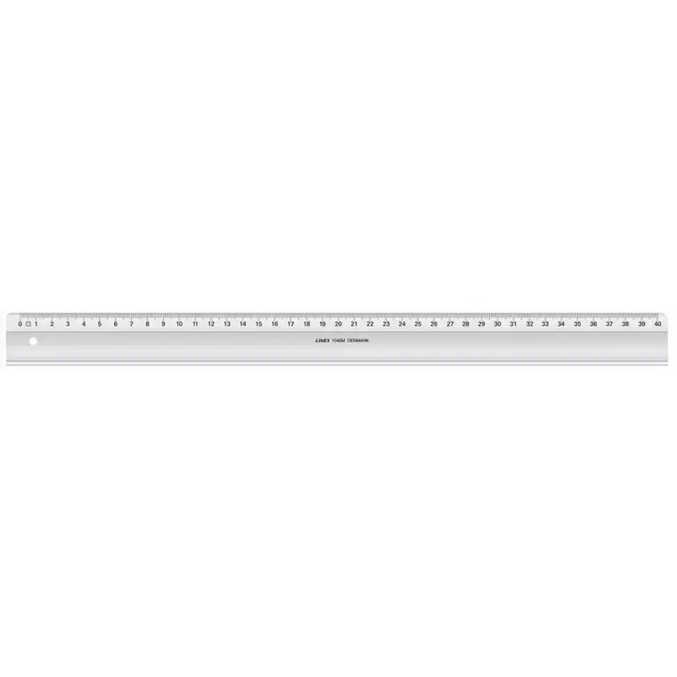 Lineal Linex School Ruler 40cm 1040M - Køb minimum 10 stk. - Køb ...