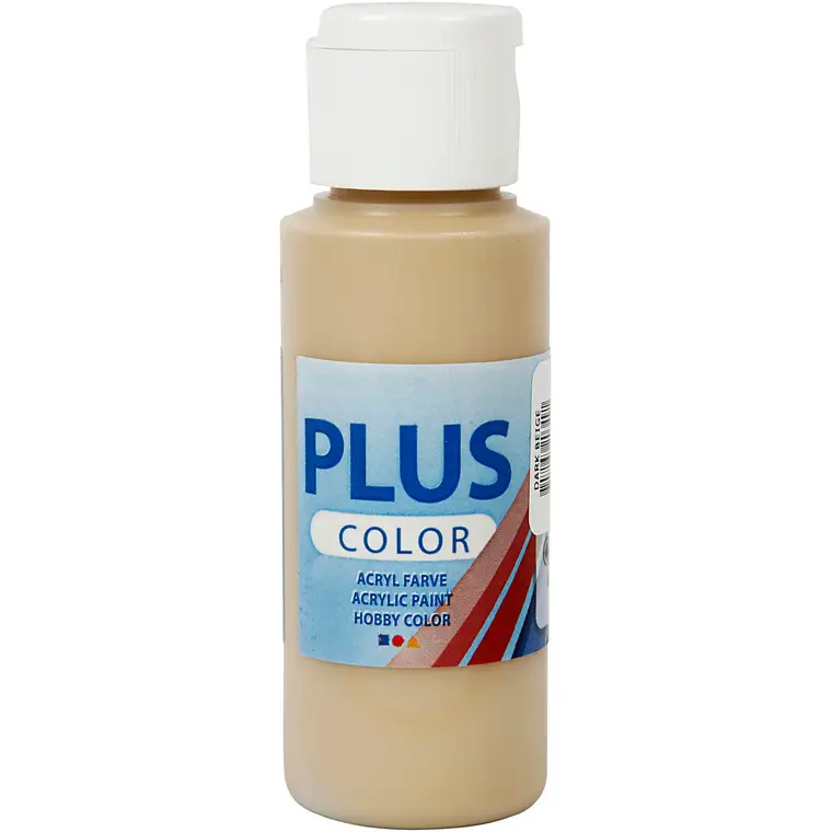 Plus Color hobbymaling, black, 250ml - Køb billigt på Grafical.dk