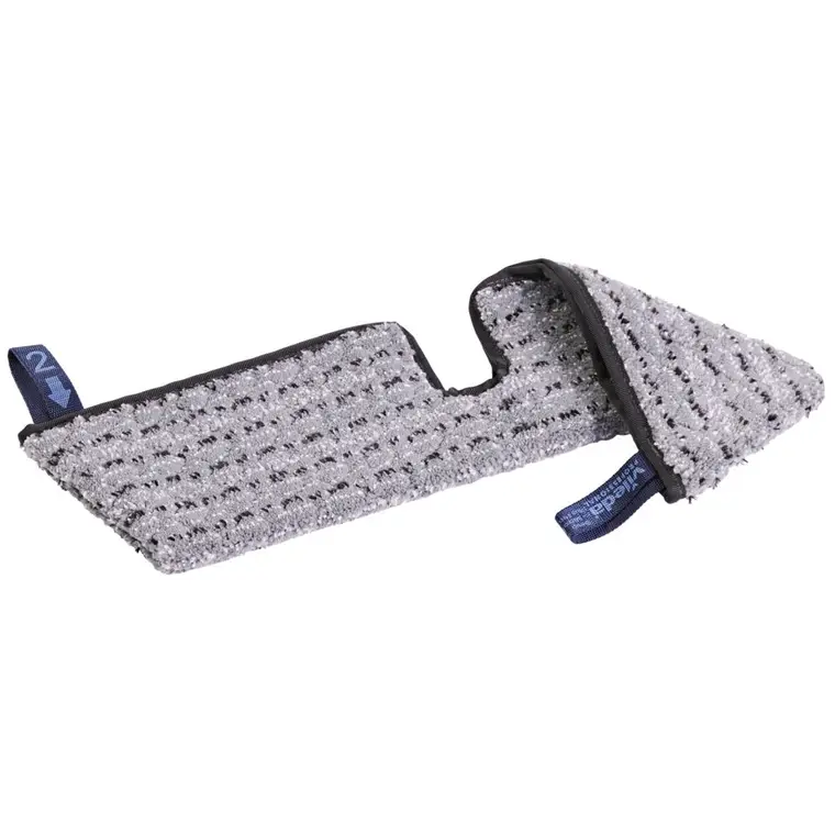 Tør-, fugt- og vådmoppe, Vileda Swep Duo r-MicroPlus Pro, grå ...