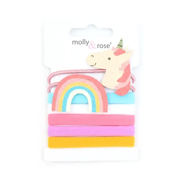 ELASTIC SET, 6 PCS, ASS.