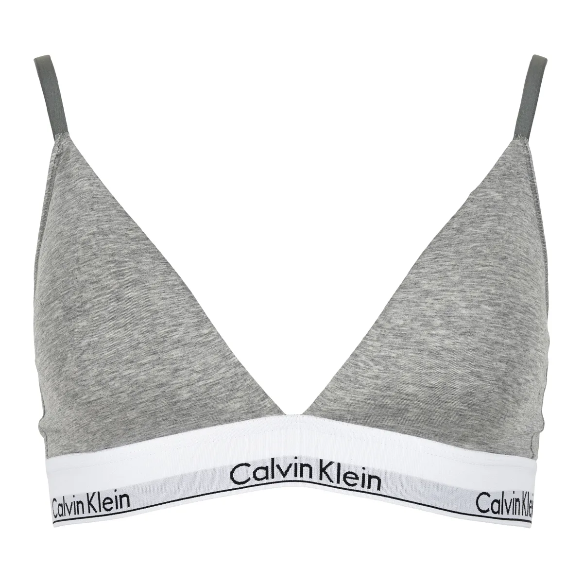 Fabrikant mærkning Tilstand Calvin Klein • CALVIN KLEIN LINGERI TRIANGLE BH, GRÅ • Pris kr. 315