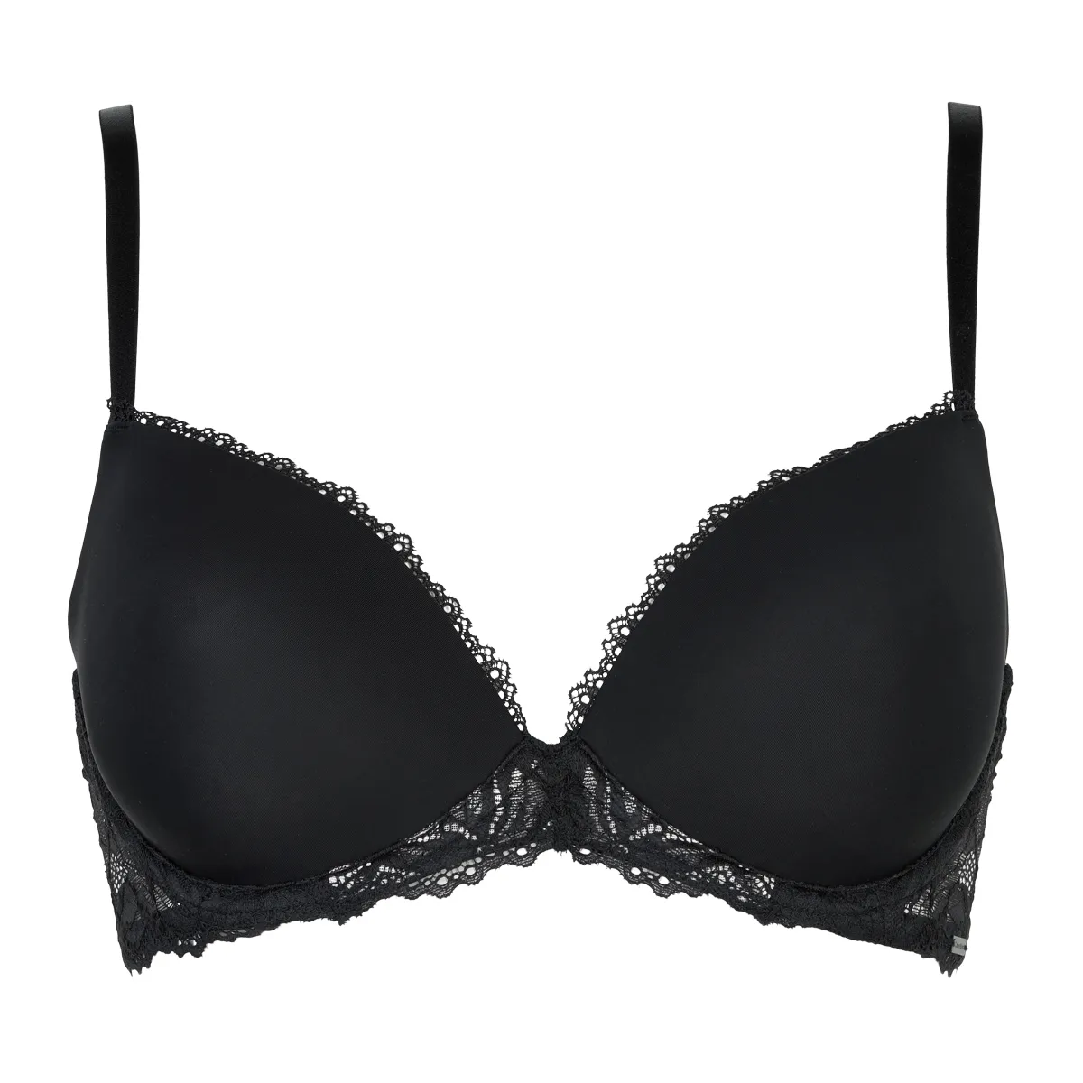 reb skelet på vegne af Calvin Klein • CALVIN KLEIN LIFT DEMI BH, SORT • Pris kr. 269.4