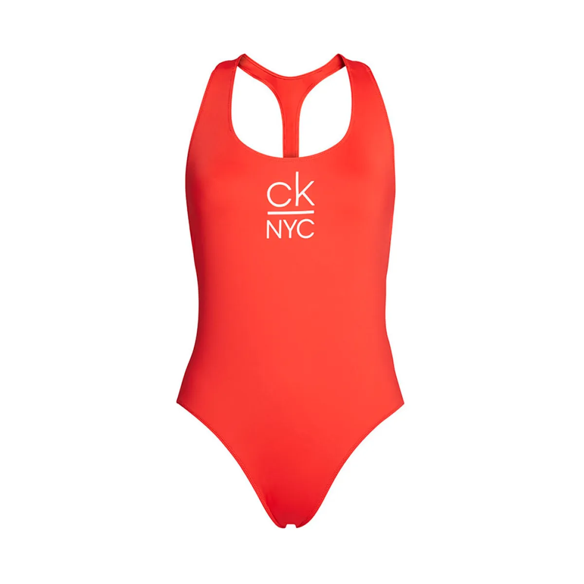 Calvin Klein Scoop Swimsuit without wire red Price 55.74