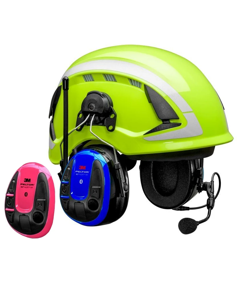 3M Peltor WS Alert XPI høreværn hjelm m/ Bluetooth Multipoint