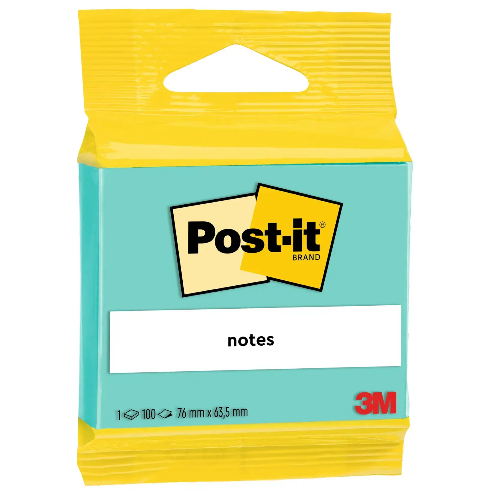 3M Post-it grøn 63,5x76 100 ark - Køb billigt på Grafical.dk